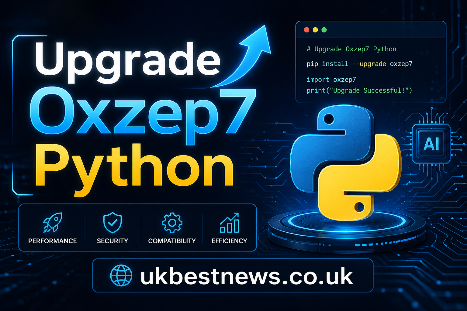 Upgrade Oxzep7 Python