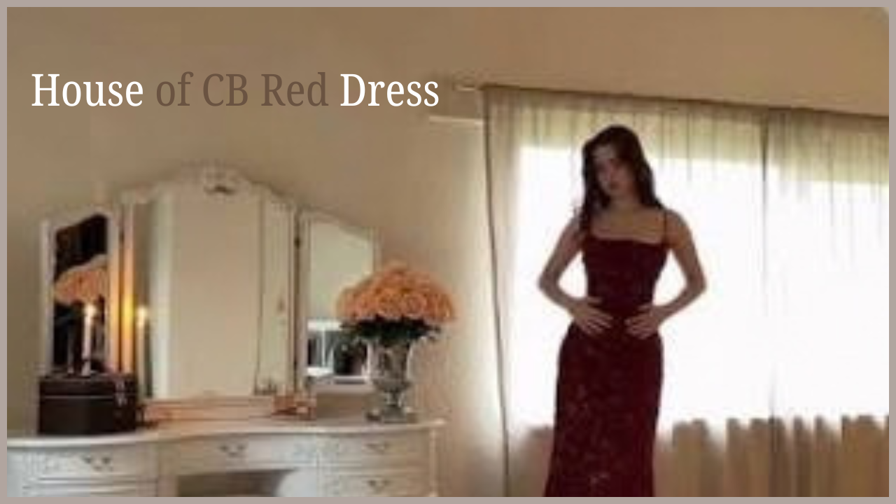 House of CB Red Dress