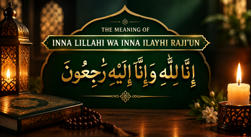 inna lillahi wa inna ilayhi raji'un