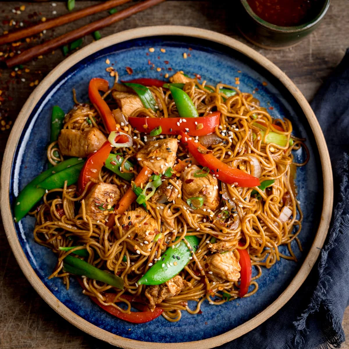 Chicken Lo Mein